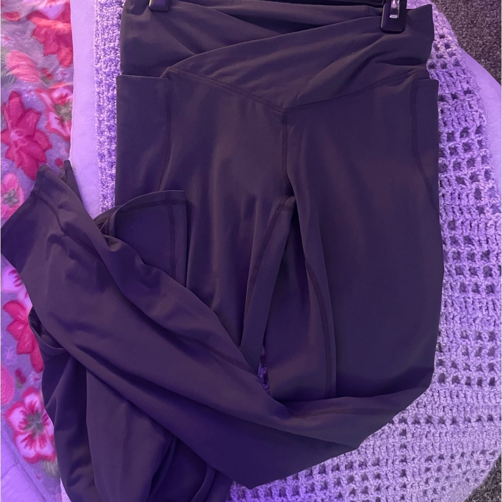 Fabletics Cross-over Flared Leggings